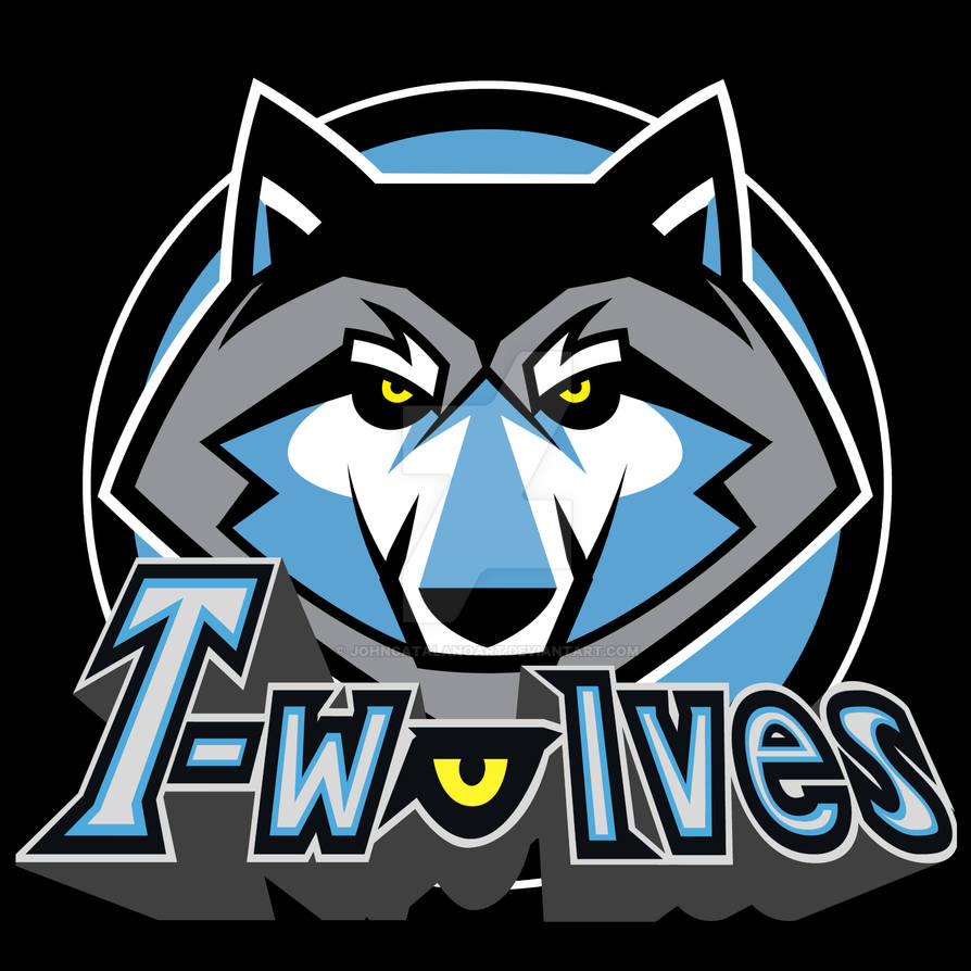 T-Wolves Logo Design by JohnCatalanoArt on DeviantArt