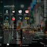 Windows 8.1 Desktop with Rainmeter