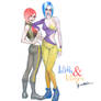 Lilith and Maya: Borderlands fanart