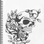 Skull and roses 2