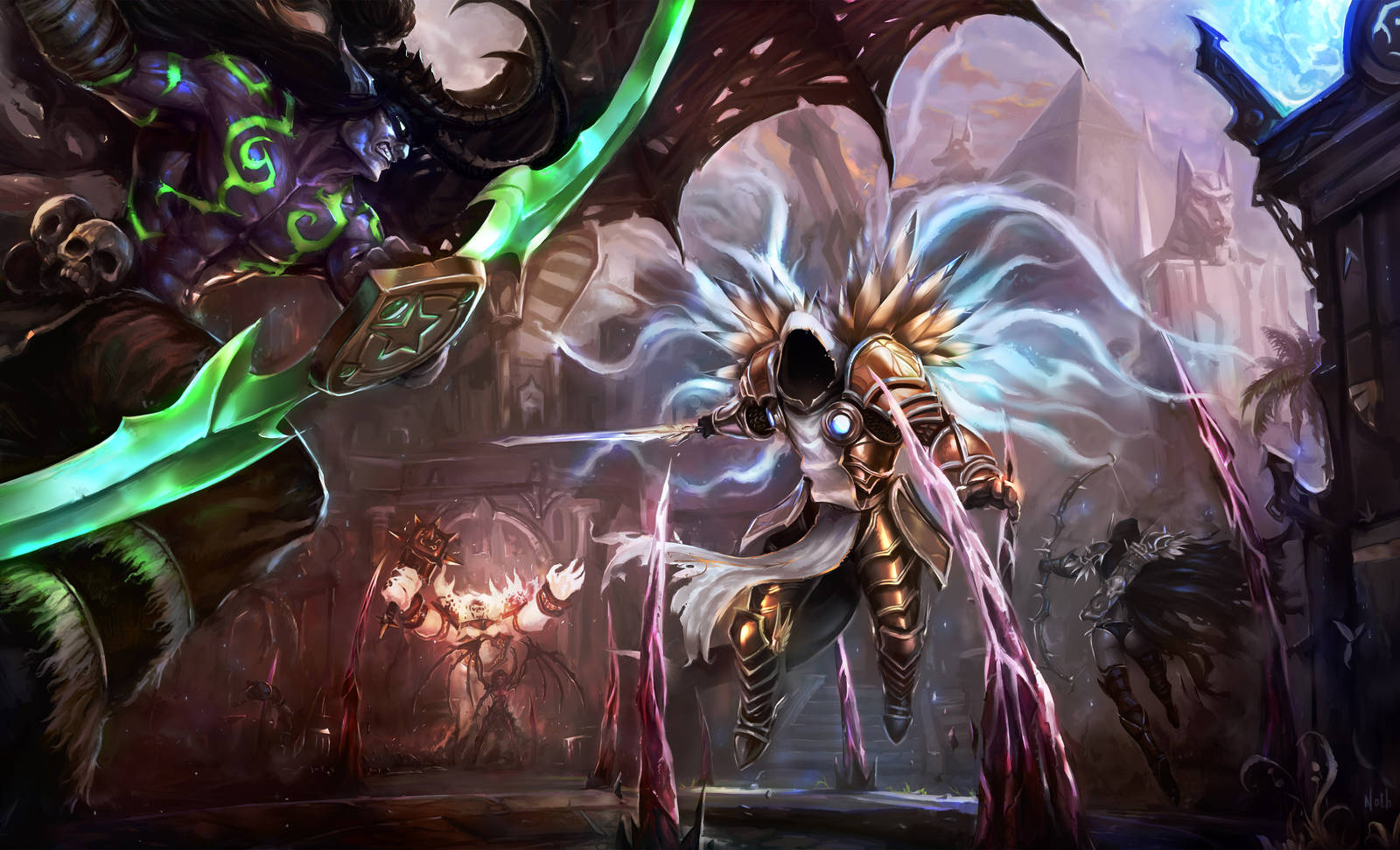 Sky Temple Ambush by Anocha