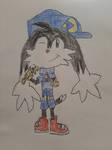 Klonoa with the wind sword. by ShadowThePorcupine64