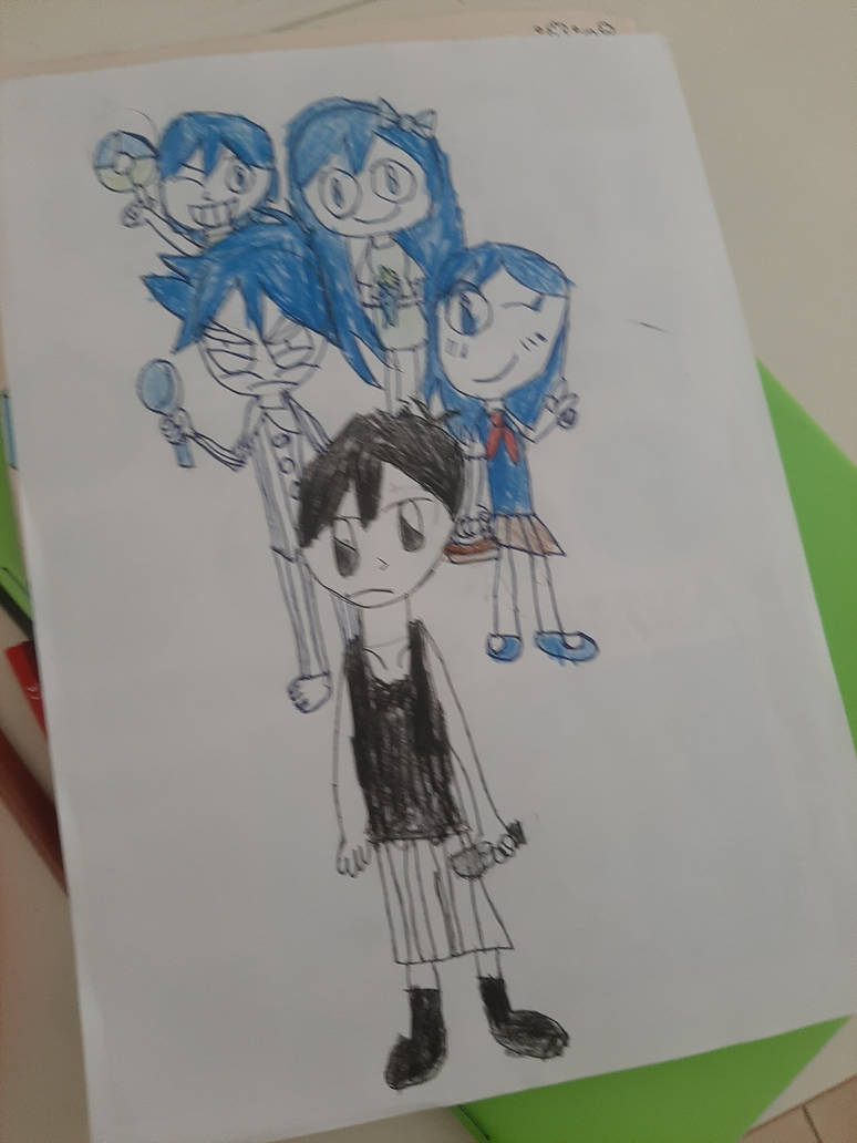 The main omori characters (execpt for basil) by Deepoftheweb on DeviantArt