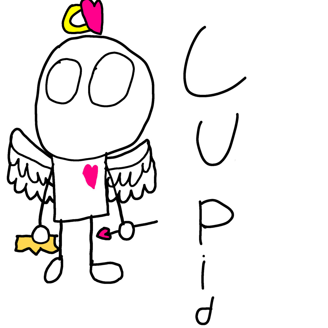 Cupid drawing. by Deepoftheweb on DeviantArt