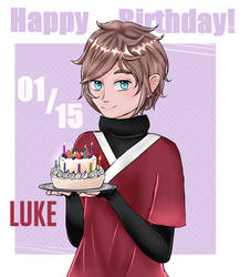 Luke Wilde - Happy Bday! by SannyUchiha