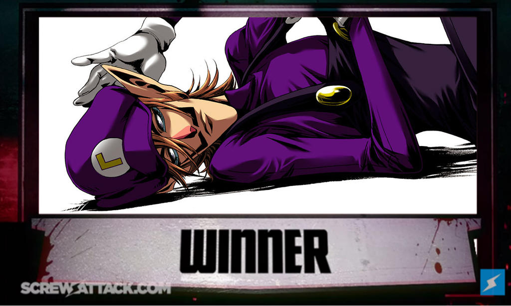 Waluigi winner by CinZero-Fall2112