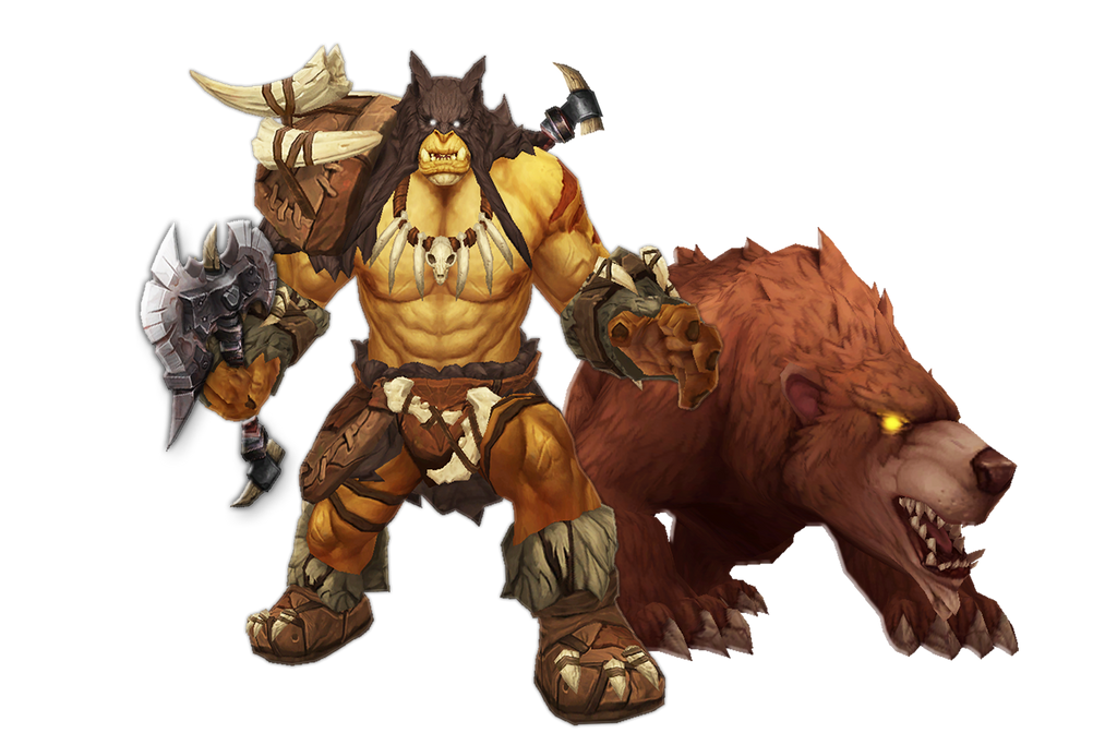 Rexxar Builds Rexxar and Misha by Bannerman26 on DeviantArt