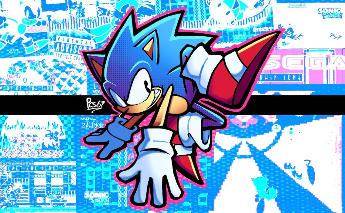 Classic Deviantart Classic Sonic by Parfaitcookiestan67 on DeviantArt
