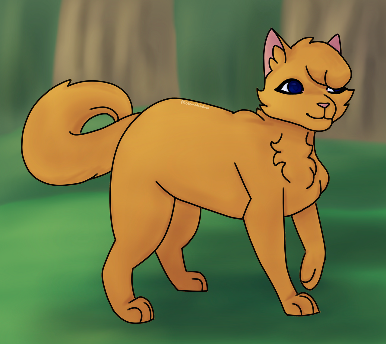 Moss Shadow Moss-Shadow Fanart by AmberGloww on DeviantArt