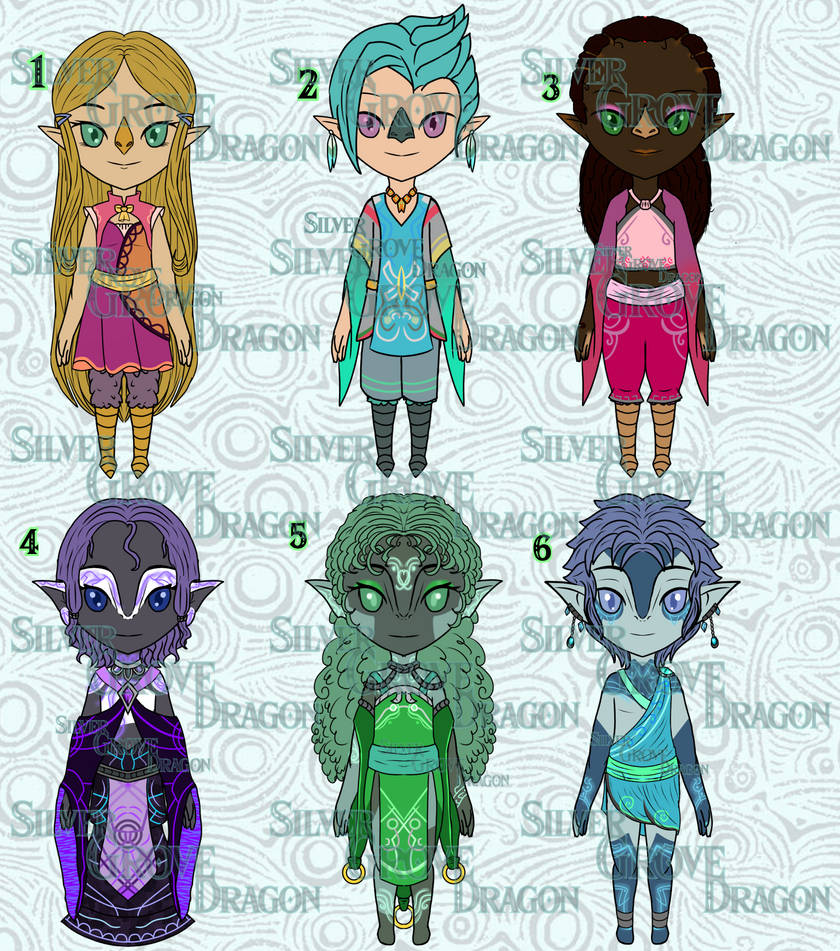 Chibi LoZ adopts :WW Rito and Twili: 4/6 by Silvergrovedragon on DeviantArt