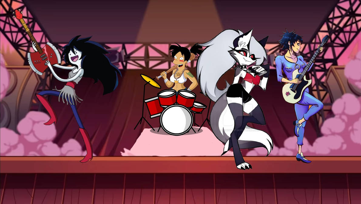 Band Deviantart Dream Girl Rock Band V.2 by Asidillaartworks on DeviantArt
