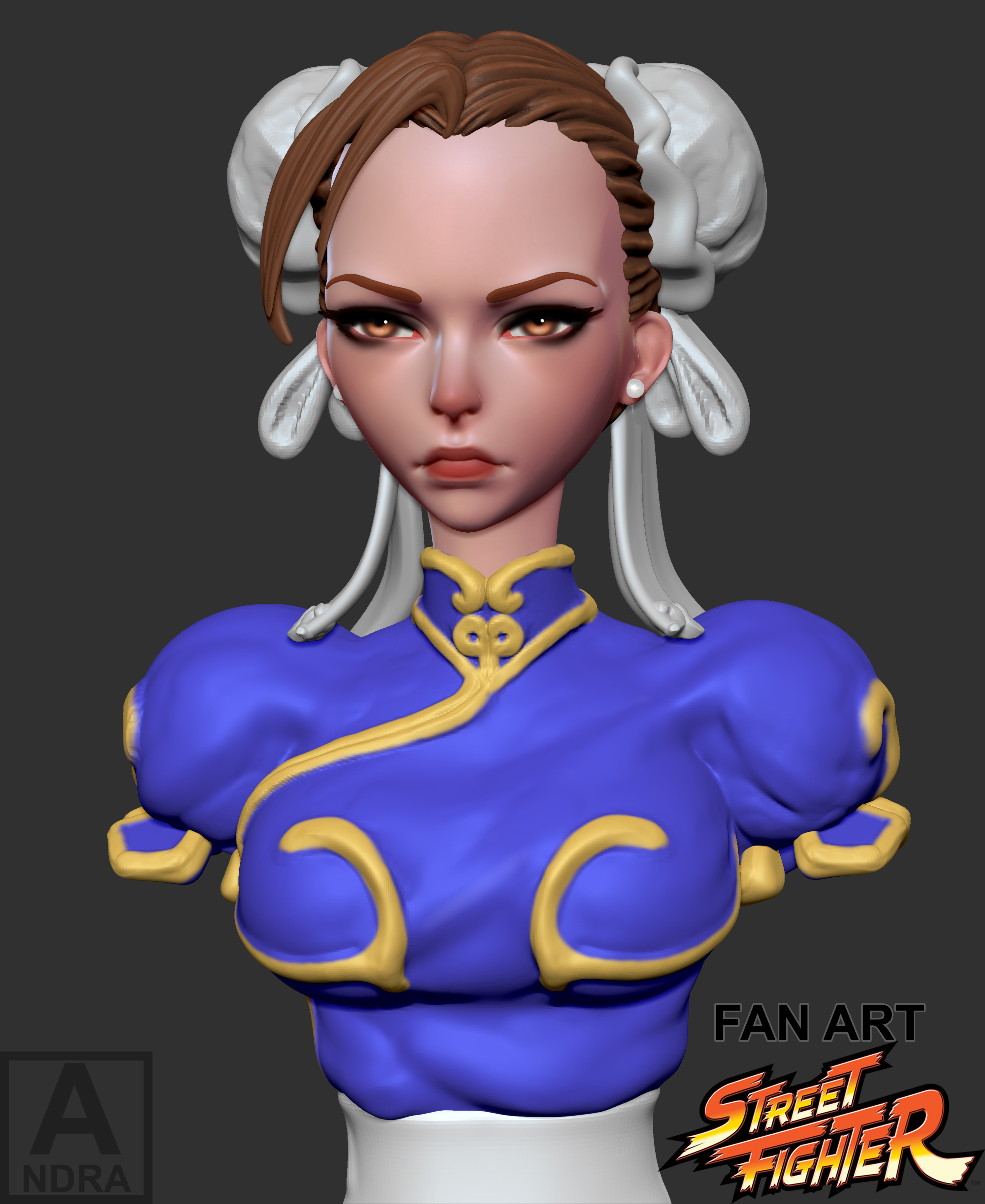 Chin Li Realistic Chin Li Fanart Speedsculpt by andra-arts on DeviantArt