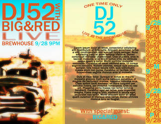 DJ52 Flyer