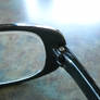 Stock Spectacles-Black Plastic 05