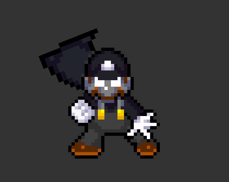 Dark Mario rework by SuperRetroClassic81 on DeviantArt