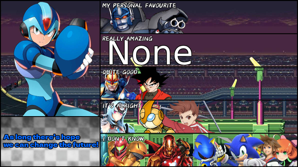 Megaman X MU Tier lists by SuperRetroClassic81 on DeviantArt