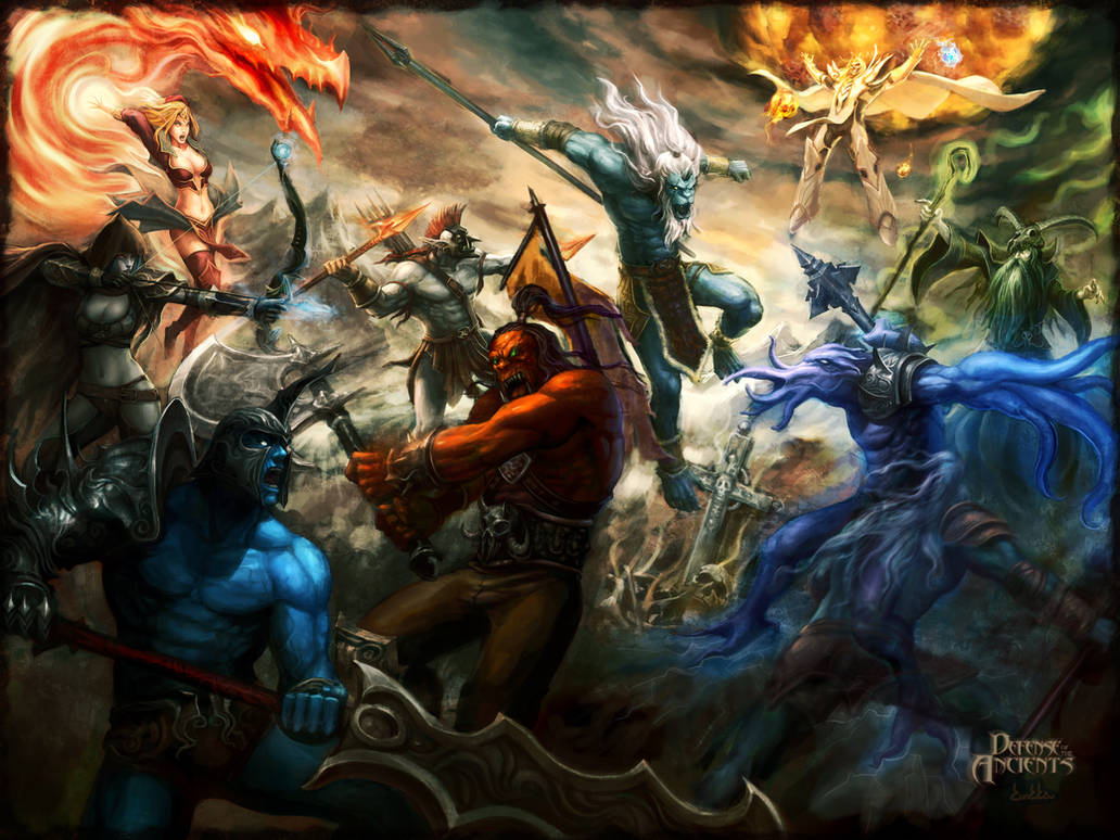 Dota allstars 5v5 by kunkka