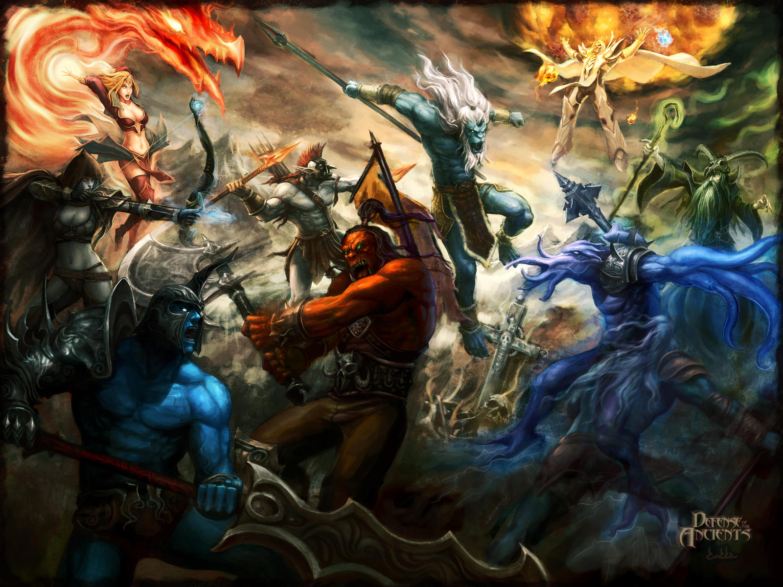 Dota allstars 5v5 by kunkka