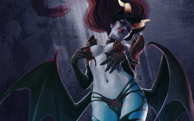 Queen of Pain -wallpp by kunkka