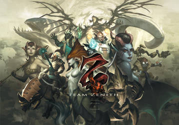 Team Zenith Heroes by kunkka