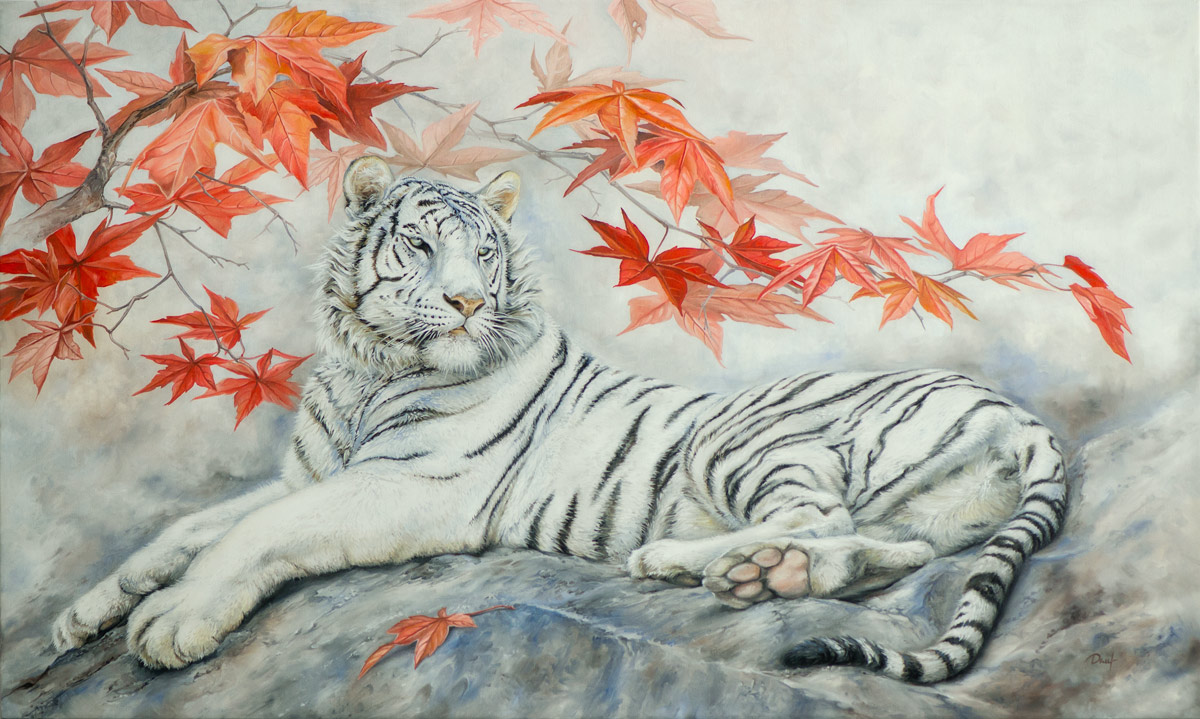 White tigress