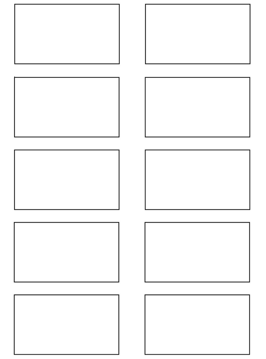 Storyboard Template 2