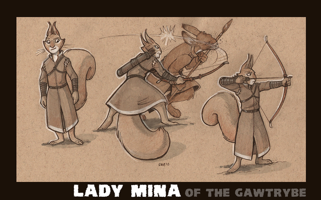 commission - Lady Mina by Kobb