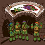 TMNT shirt design 2: Sistine Sewers