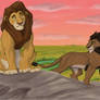 Pre-TLK Mufasa and Scar