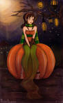 Pumpkin Lady by RoseLuna