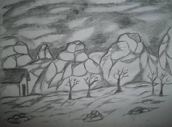 chalkcoal landscape