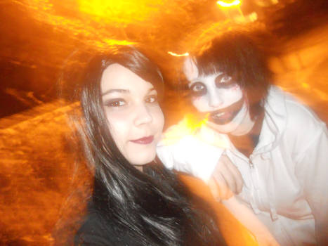 Jeff The Killer and Jane The Killer Cosplay 1