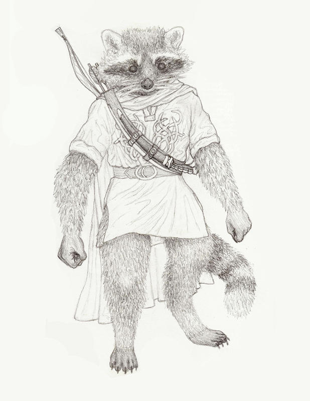 Fantasy Raccoon by uinku-san on DeviantArt