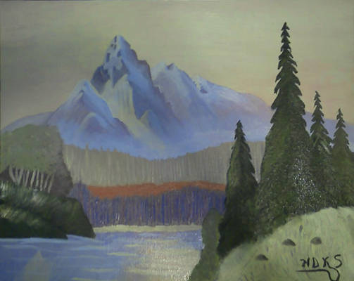 Tranquil Mountainscape