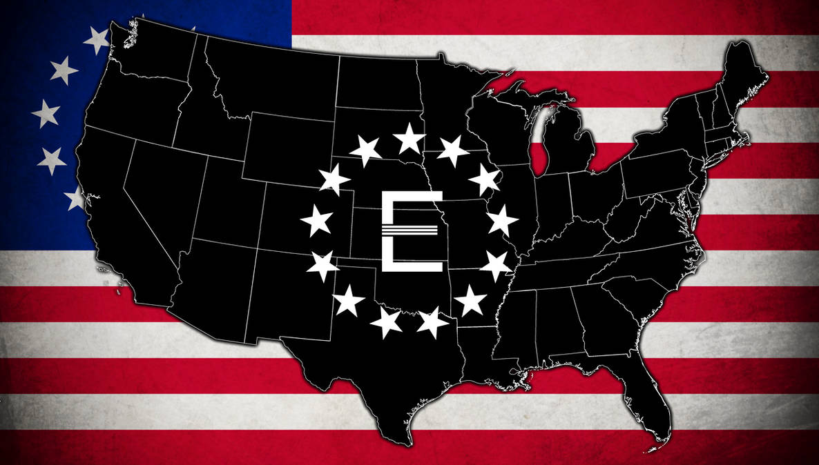 Enclave USA map art by Mrob01 on DeviantArt