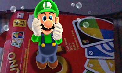 luigi is freaking out