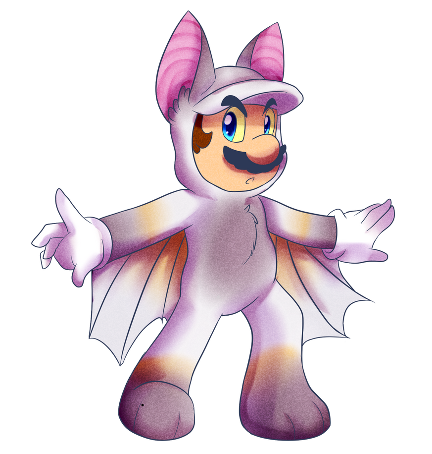 Mario Batton Bat Mario Power up by BaconBloodFire on DeviantArt