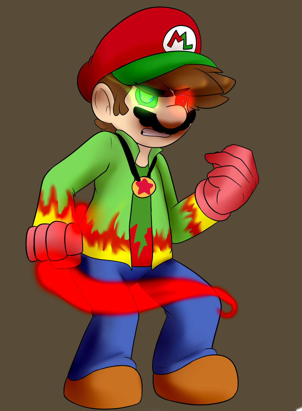 Firestar Mario FireStar by BaconBloodFire on DeviantArt