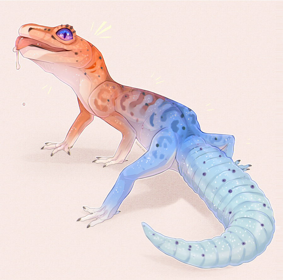 Gecko Deviantart Gecko by Fewtish on DeviantArt