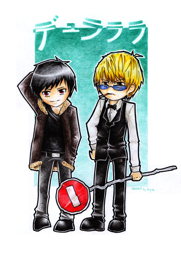 DRRR: izaya and shizuo