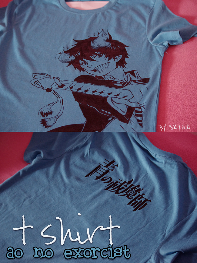 ao no exorcist t-shirt