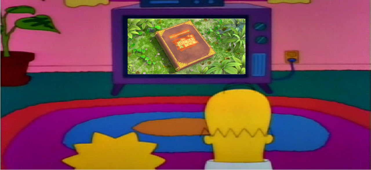 Homer And Lisa Watch The Jungle Book Tv Series By Benhughes14 On Deviantart Homer And Lisa Watch The Jungle Book Tv Series By Benhughes14 On Deviantart