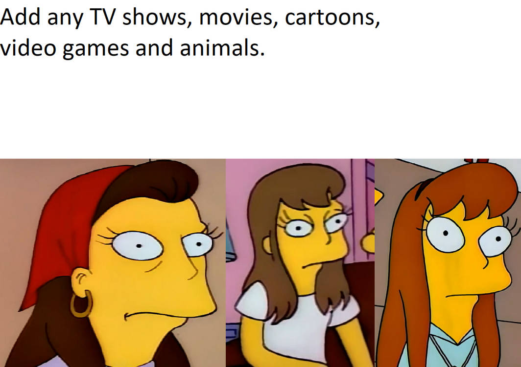 Blank Meme Ruth, Laura and Allison stared at by BenHughes14 on DeviantArt