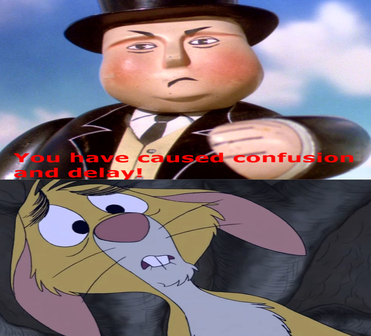 Rabbit Scolding Rabbit STH scolds at Rabbit by BenHughes14 on DeviantArt