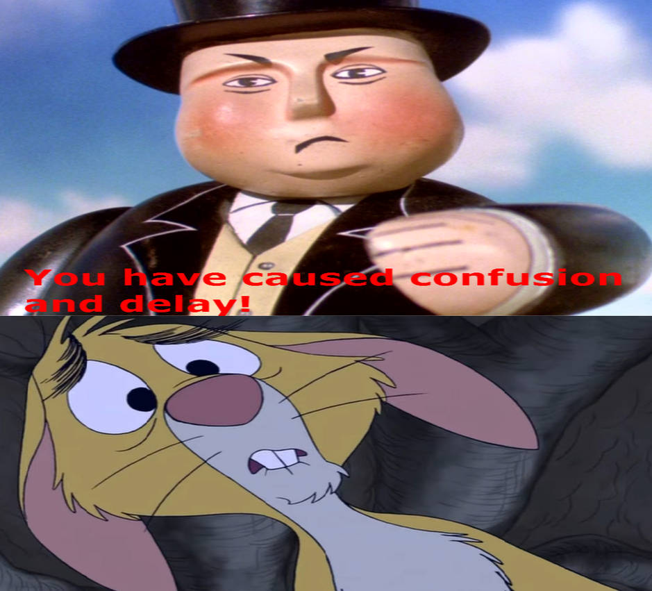 STH scolds at Rabbit by BenHughes14 on DeviantArt