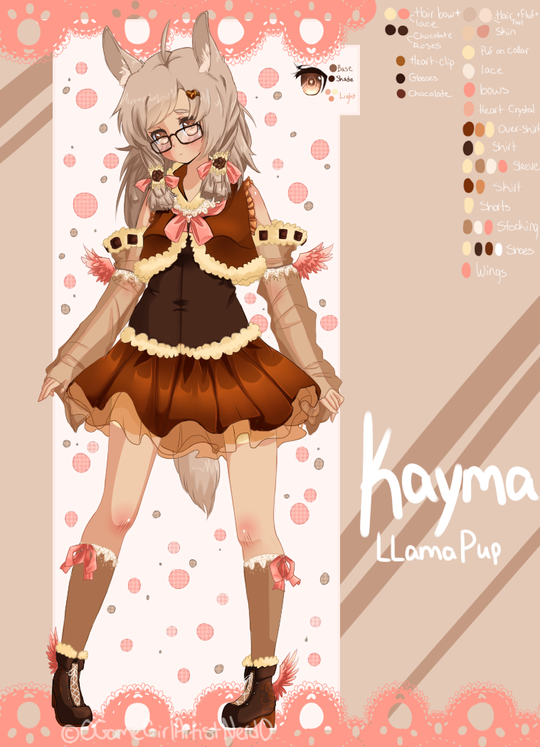 Kayma Llama Pup Fursona/Persona FINAL