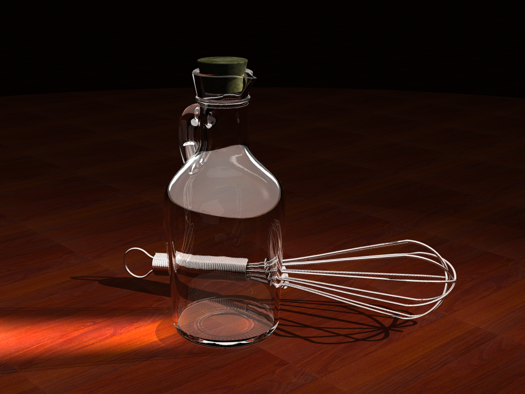 Bottle and Whisk