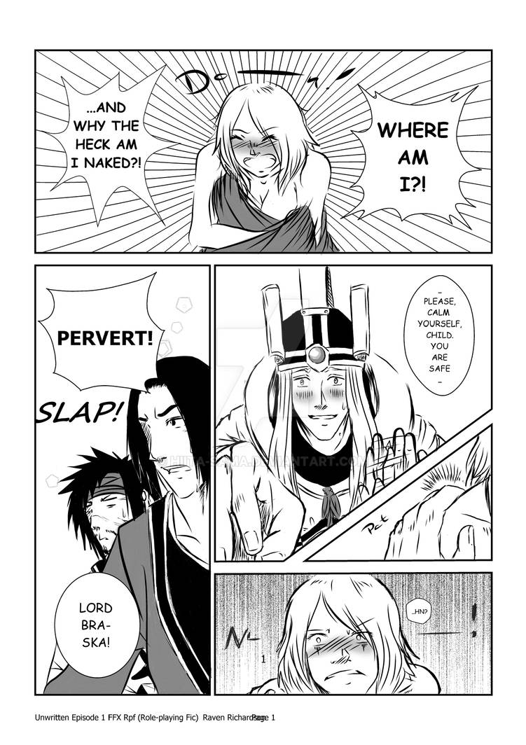 Unwritten Manga Page 1 by Hiitasama on DeviantArt