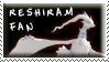 Reshiram Fan Stamp