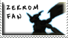 Zekrom Fan Stamp by Fastmon